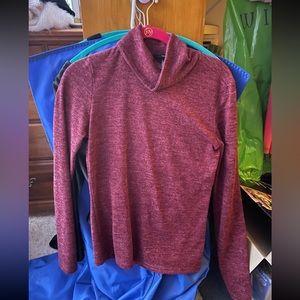 Forever 21 Red Turtleneck
